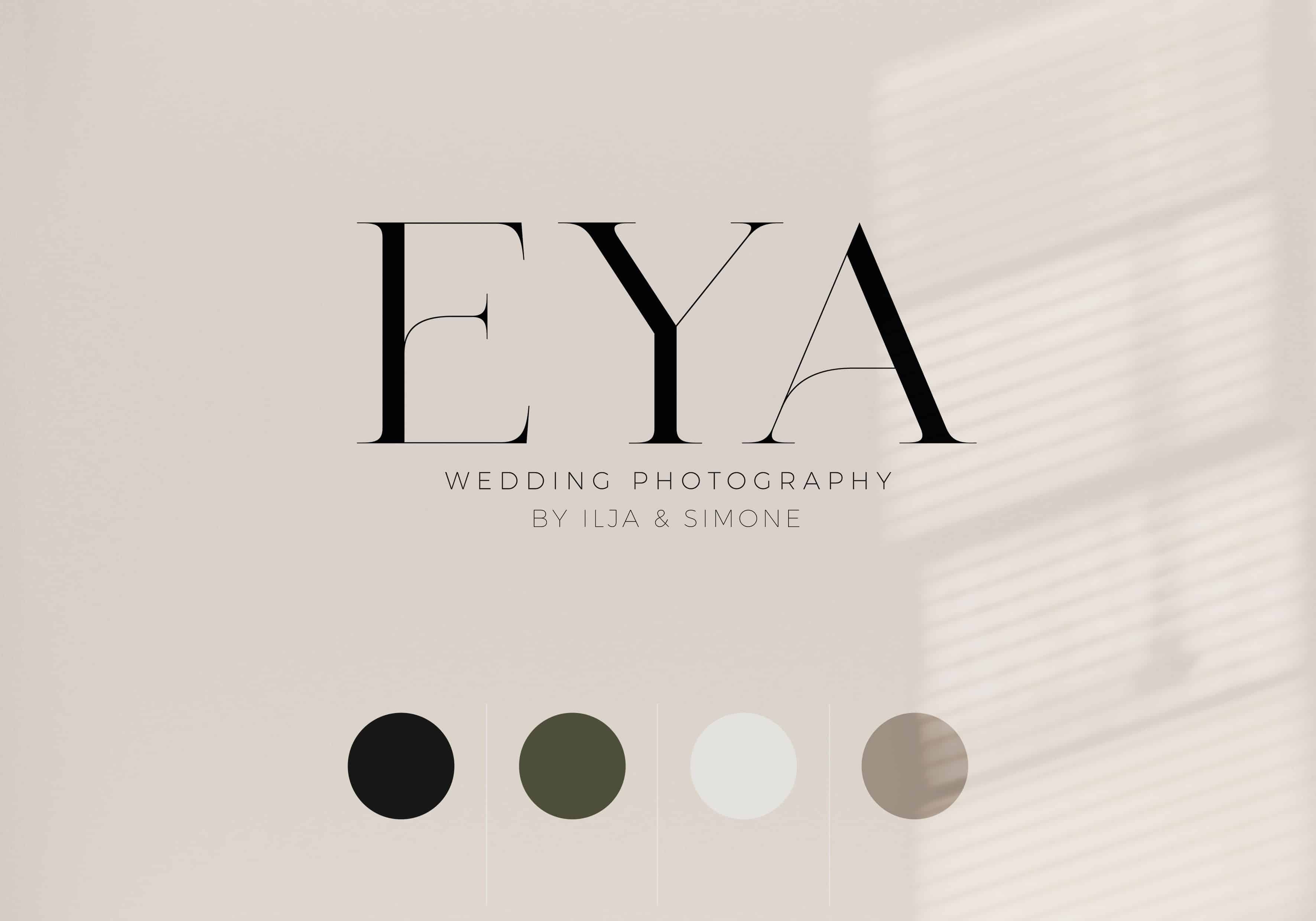 Logodesign für EYA Wedding Photography